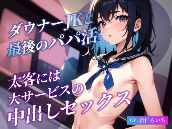 ダウナーJKと最後のパパ活 太客には大サービスの中出しセックス♪【言葉攻め手コキ】 [楽園指定都市] | DLsite 同人 - R18