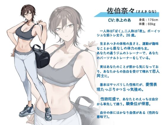 ボーイッシュなスポーツ女子彼女とのいちゃらぶ受け身えっち [SlithyVox] | DLsite 同人 - R18