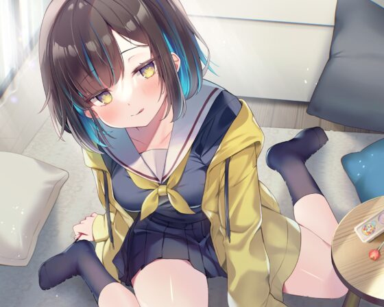いえカノ～マイペースな芸術家の一日彼女とアートに浸る日～【CV.高橋花林】 [RaRo] | DLsite 同人 - R18