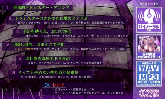 【逆転なし女性優位】事務的ドSシスターの下品すぎる性欲処理【密着低音オホ】 ～絶倫ち●ぽにドン引きしながら何度も搾精してくれる～ [①⑨①⑨LAB] | DLsite 同人 - R18