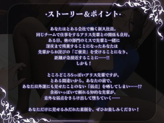 いつも余裕たっぷりの井上先輩は、実はアナルがクソ弱い [DLsite × AliosArvin] | DLsite 同人 - R18