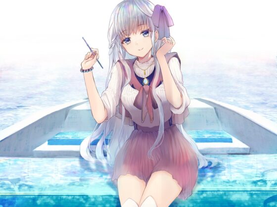 耳かき&amp;耳舐めで何もかも忘れさせてくれる彼女 【CV:みやぢさん】 [チームランドセル] | DLsite 同人 - R18