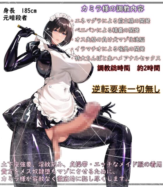 クールなメイドさんによる強制メス奴隷マゾ化調教! [ルイボスティー] | DLsite 同人 - R18