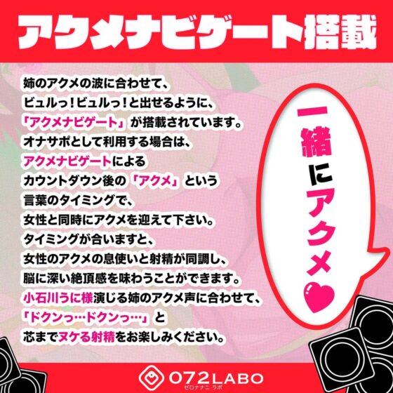 「姉がゴムフェラのテストに協力して欲しいと言ってきた」姉のオマンコ5〜姉弟だから大丈夫〜【アクメナビゲート搭載】 [072LABOプッシー] | DLsite 同人 - R18