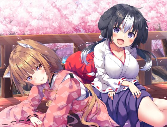 【ハイレゾ×KU100バイノーラル】幻想癒し処・和耳神社～ケモミミ巫女のあま～くとろける囁きご奉仕～ [Whisp] | DLsite 同人 - R18
