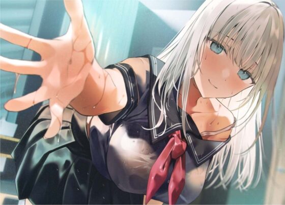 雨粒JKとの密室耳元息漏らし喘ぎセックス【フォーリーサウンド】 [テグラユウキ] | DLsite 同人 - R18