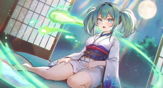 幽霊娘が膝枕で寝かしつけてくれるASMR cv.陽向葵ゅか [いい感じのサークル名] | DLsite 同人 - R18