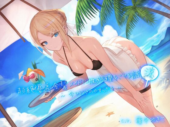 超絶優秀金髪メイドに性処理をさせる話 『涼』 ～今ひとときのやすらぎを～ [スタジオぽんぽこ] | DLsite 同人 - R18