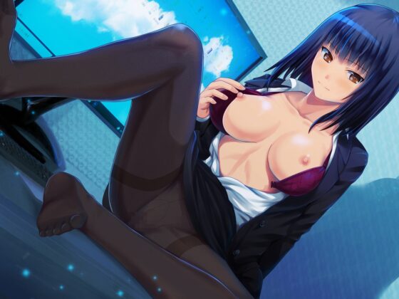 ノーパンタイツ上司のパワハラ性残業～ブラックまんこと朝までオシゴト～(総再生時間2時間07分22秒) [あまとろすいーつ] | DLsite 同人 - R18