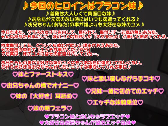 【KU100】あなたが傷付いた時はいつも優しく慰めてくれるブラコンの妹 [キャットフォックス] | DLsite 同人 - R18