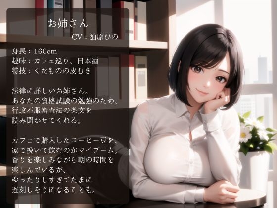 お姉さんに教えてもらう行政法 二、行政不服審査法 [ヴィーエヌ事務所] | DLsite 同人 - R18