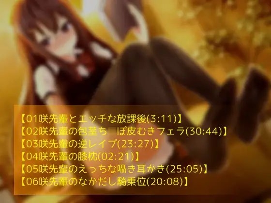 後輩君とのエッチな放課後～Sっ気のある先輩に耳舐め濃厚えっちされまくる～【立体音響】 [テグラユウキ] | DLsite 同人 - R18