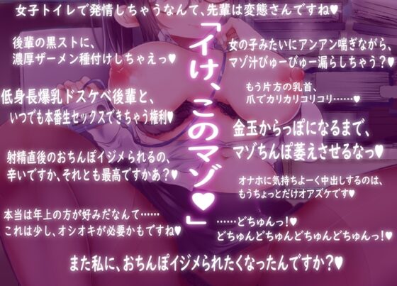 エロゲー会社の地味ビッチなドスケベ後輩に毎日ザーメン搾り取られてマゾ堕ちする音声《エッチできるVRMMO外伝》 [ソルティ@soundnovels] | DLsite 同人 - R18