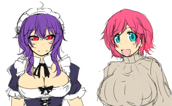 即尺!甘々淫ら痴女 出会って○秒で口淫!? Vol.2 妖艶メイド・天然娘編 [DGらいおん] | DLsite 同人 - R18