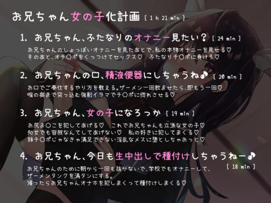 お兄ちゃん、男の子やめちゃったら?～生意気ふたなり妹のメス堕ち調教～ [谷奥の蛙] | DLsite 同人 - R18