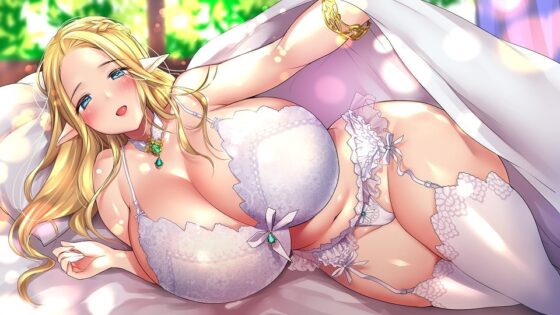 ベロチュー大好きLカップ爆乳の清楚なエルフお姉さんとイチャらぶ夫婦生活 [CRAVEALL] | DLsite 同人 - R18
