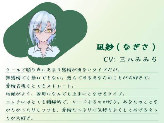 クールだけどデレデレな彼女とのいちゃらぶ受け身えっち [SlithyVox] | DLsite 同人 - R18