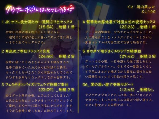 ダウナーギャルはセフレ彼女 [帝国企画] | DLsite 同人 - R18
