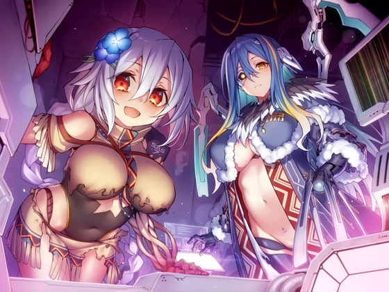 あまあま両耳・乳首ぜめ 耳舐めアンドロイド達のくるくるくるくる三人ゆりかご [星読み隠し] | DLsite 同人 - R18