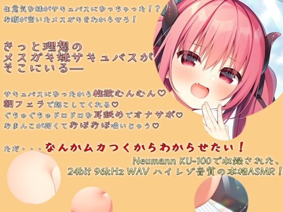生意気メスガキ妹サキュバスを分からせるまで中出しする話 [PEro Colle] | DLsite 同人 - R18