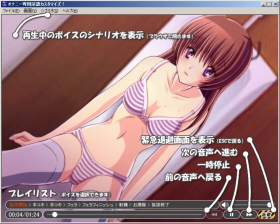 淫語カスタマイズ!ご主人様のオナニーお手伝いいたします♪ [サークル