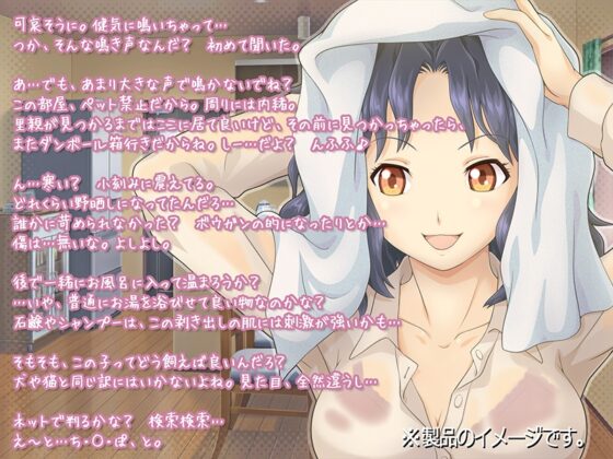 捨てち○ぽを連れ帰ってこっそり飼育する優しいお姉さん [うつつゆめ] | DLsite 同人 - R18