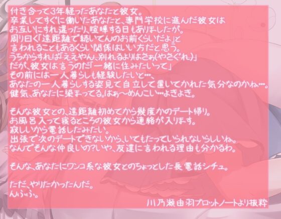 遠距離彼女 [川瀬のはねやすめ] | DLsite 同人 - R18