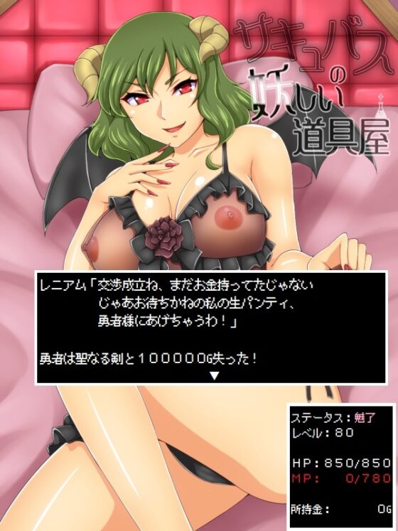 サキュバスの妖しい道具屋 [ドライドリーム] | DLsite 同人 - R18