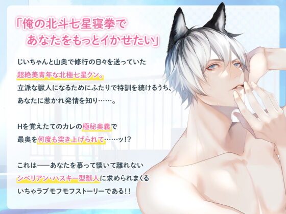 獣人水泳部！シベリアン・ハスキーな北極七星クン CV.河村眞人【簡体中文台本付属】 [ひつじぐも] | DLsite がるまに