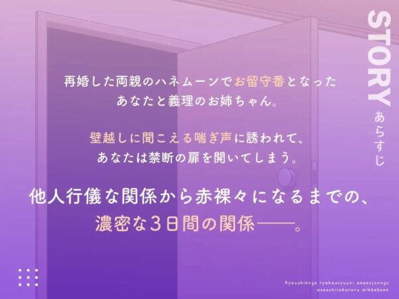 【バイノーラル】両親が旅行中にお姉ちゃんがお世話してくれる3日間 [あまおと] | DLsite 同人 - R18