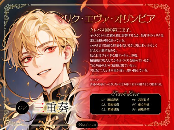 英雄色物語 ～ドS王子様と、いつでもどこでも子作り三昧～ [blood rain] | DLsite がるまに