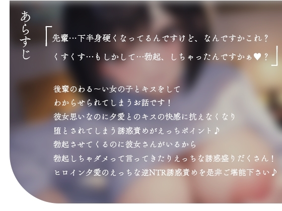 【期間限定220円/逆NTR】キスしないと出られない部屋でわる～い後輩にトロトロになるまで誘惑責めされる音声 [ID] | DLsite 同人 - R18