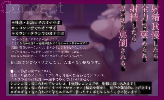 色違い双子エルフの甘々×罵倒のドスケベサンドイッチ射精我慢 手加減なしの命令で、クソマゾモード全開になるオナニーサポート [Delivery Voice] | DLsite 同人 - R18