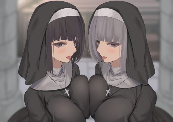 【全編ぐっぽり両耳鼓膜舐め♪】お耳がバグるまで出られない耳淫教会～ドスケベクールなW双子シスターによる両耳事務的耳バグご奉仕～ [J〇ほんぽ] | DLsite 同人 - R18