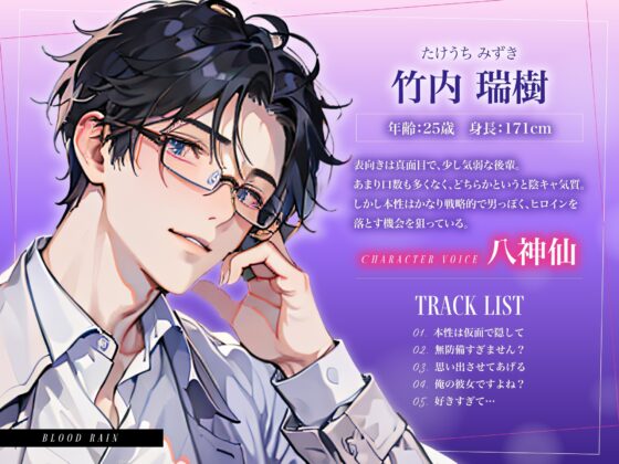 陰キャの仮面を捨てた後輩は獣でした [blood rain] | DLsite がるまに