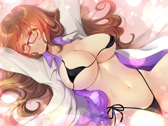 からかい上手の保健室の先生がドスケベすぎる！密着えちえち囁き童貞卒業えっち♪(ほわいとばーど) - FANZA同人