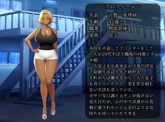 元ヤンで強気なツンデレ母ちゃんに告白してみたら ケツ穴まで犯られて完堕ちする熟女(42) [MILF BOOKS] | DLsite 同人 - R18