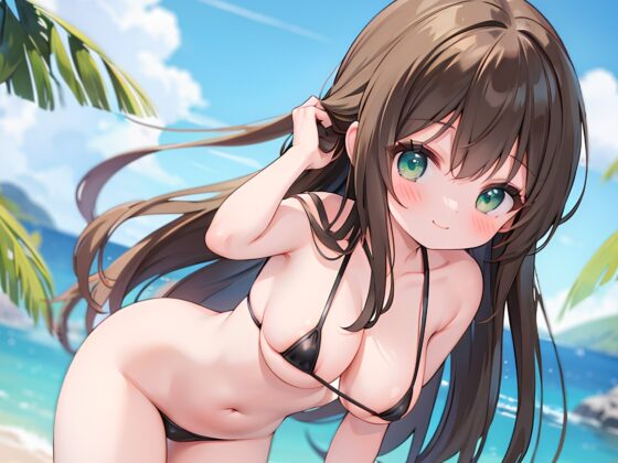 デカパイおっとり妹と海で水着パイズリ [きむりのないしょばなし] | DLsite 同人 - R18
