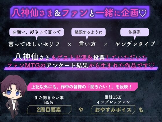【調教ドS】ヤンデレ懺悔～監禁狂愛ノ淫夜～CV八神仙 [ASMRistZero] | DLsite がるまに