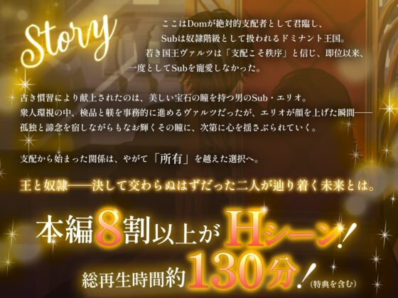 唯我独尊Dom王は幸薄純粋Subを甘く躾ける【特典漫画付き】 [Star Garden] | DLsite がるまに