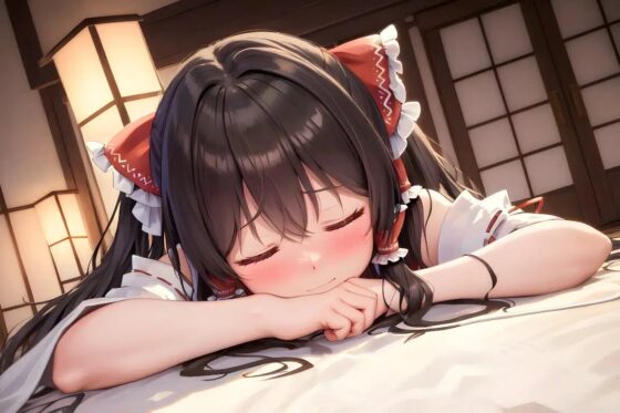 【囁き×KU100】押しに弱い紅白の巫女 〜博麗霊夢とオトフェチ様〜 [俺のフェチボイス] | DLsite 同人 - R18