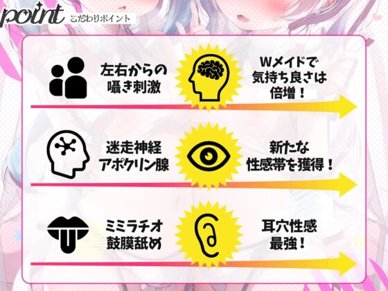 【更に深く…】やりすぎWメイドさんの耳穴開発りた～んず～ミミラチオ・鼓膜舐め・迷走神経開発ふるこ～す!!! [空心菜館] | DLsite 同人 - R18