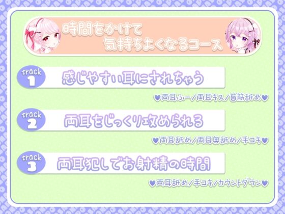 【強刺激☆両耳奥舐め特化】ざりゅざりゅ耳舐めマッサージ ～超ゆっくり追い詰める至高のオナサポコース&amp;即ヌキオナサポコース～ [ブラックマの嫁] | DLsite 同人 - R18