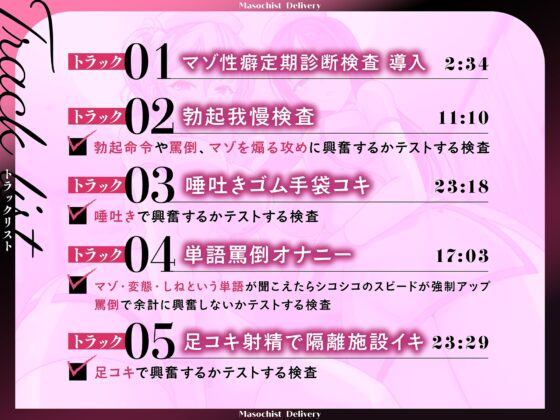 マゾ性癖に人権はありません。マゾ性癖撲滅計画【KU100】 [Masochist Delivery] | DLsite 同人 - R18