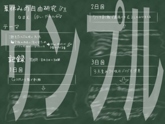 【実演オナニー】大量潮吹き!全編おまとめ版大人のじゆうけんきゅう【由比かのん】 [かのるーむ!] | DLsite 同人 - R18