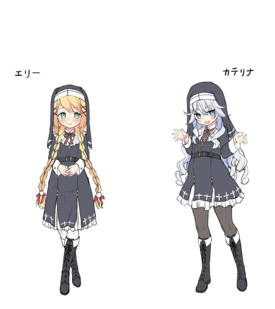【Wメスガキ耳舐め】えっちな教会懺悔室～メスガキカテリナちゃんとバブみ美○女エリーちゃん～ [Whisp] | DLsite 同人 - R18