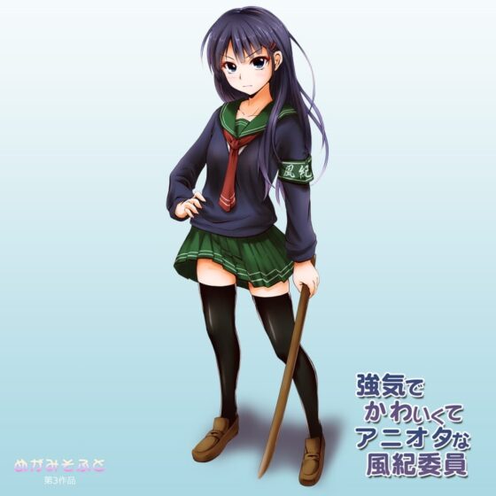 強気でかわいくてアニオタな風紀委員 [めがみそふと] | DLsite 同人 - R18