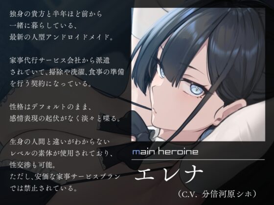 無感情アンドロイドに淡々と操られる電子音オナニーサポート [シルトクレーテ] | DLsite 同人 - R18