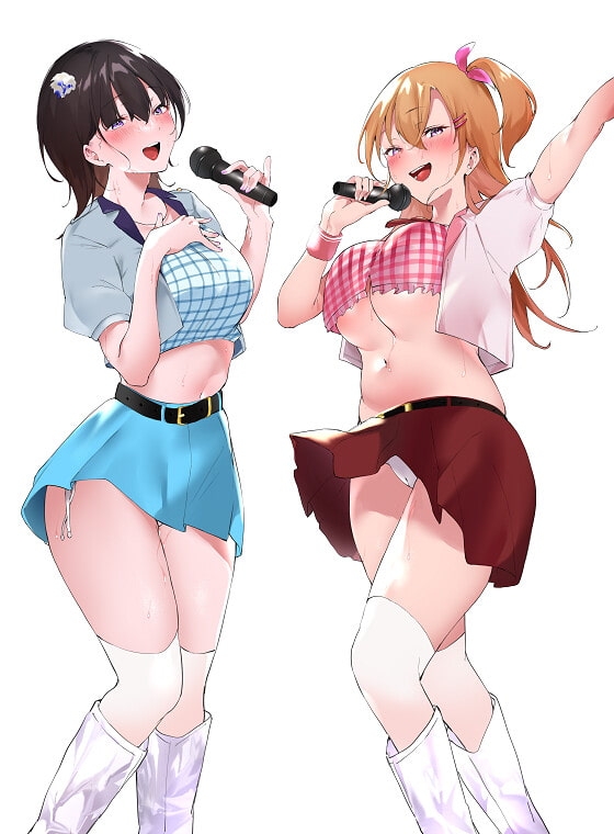 二人のアイドル!～どっちがほしい?私たちのエッチな営業～ [3Dライブ] | DLsite 同人 - R18