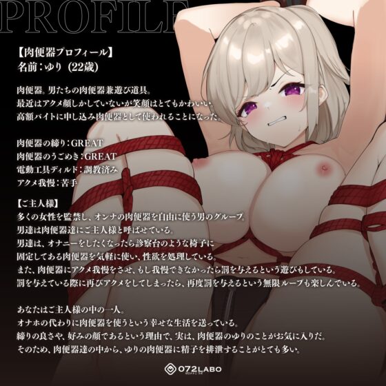 【冒頭逆転】強制的にアクメ我慢ゲームをさせられた肉便器・ゆり(22)「肉便器の逆襲1」〜射精を我慢できなかったら再起不能にしてあげるっ♪〜【射精我慢ゲーム】 [072LABO] | DLsite 同人 - R18